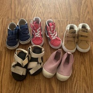 Toddler shoe bundle Size 6/6.5